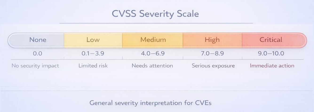 CVSS Severity Scale